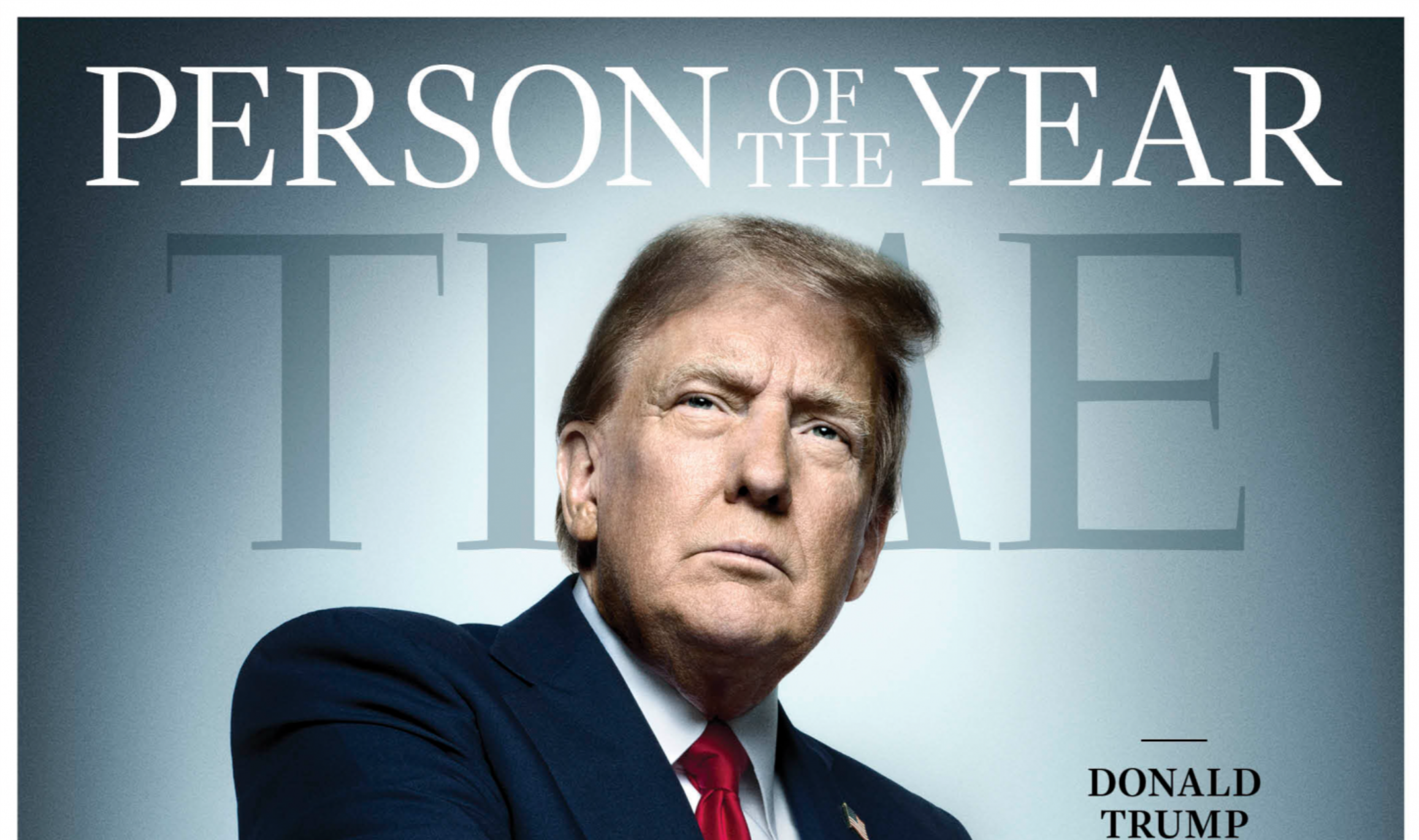 Trump es la persona del año de la revista Time